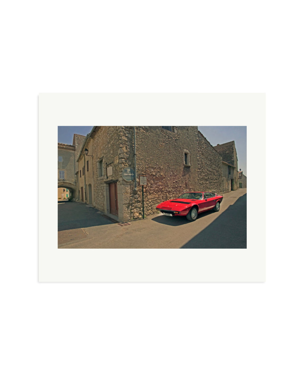 Maserati Khamsin Print Only / Large