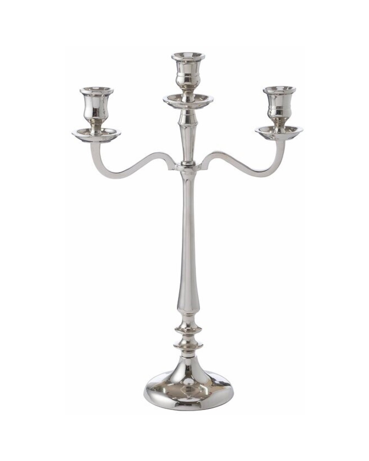 Silla  Candelabra 3-arm Silver