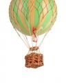 Hot Air Balloon Floating The Skies, True Green