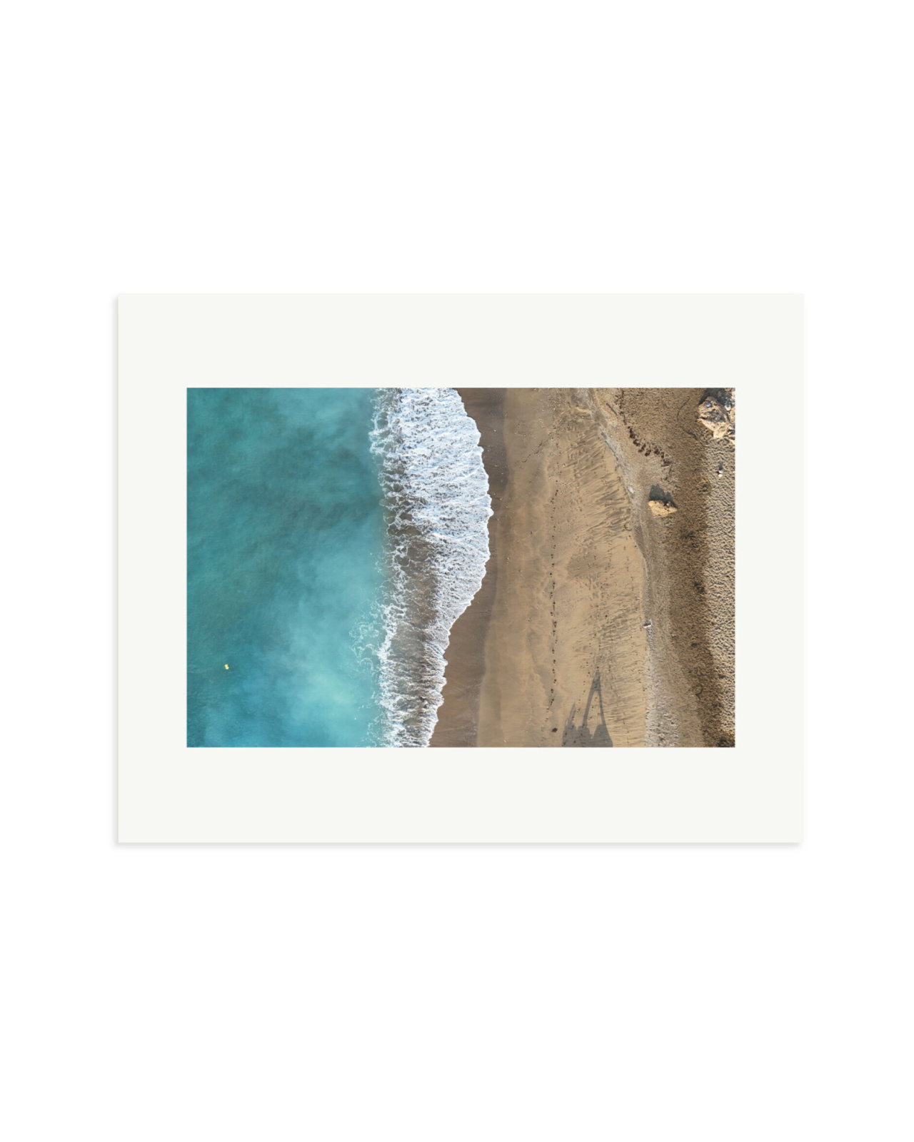 Footprints Print Only / Medium