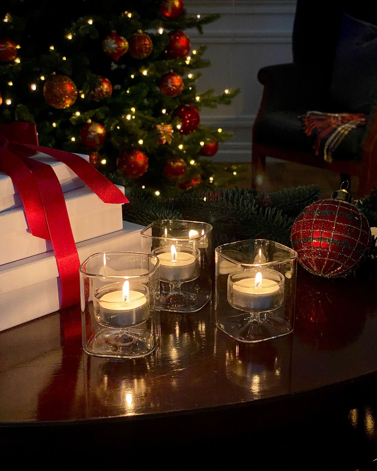 Trinity lysholdere 3-pakning