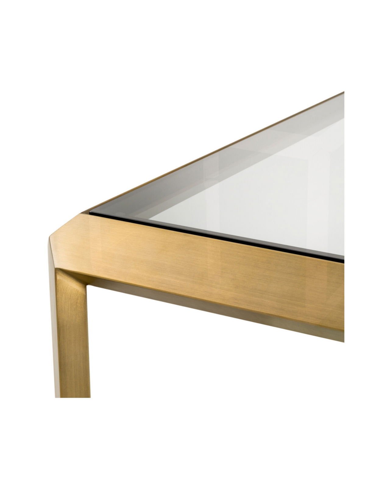 Callum bijzettafel messing