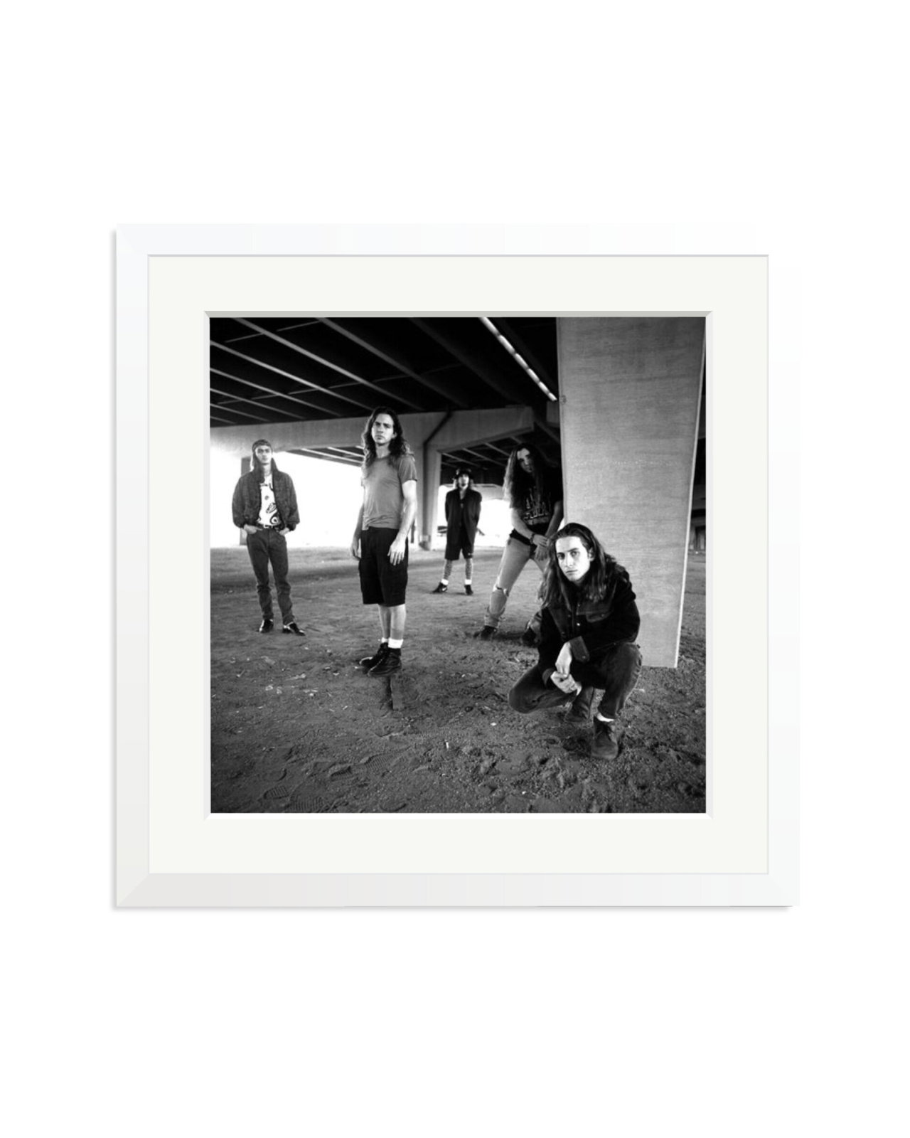 Pearl Jam in 1991 White / Large
