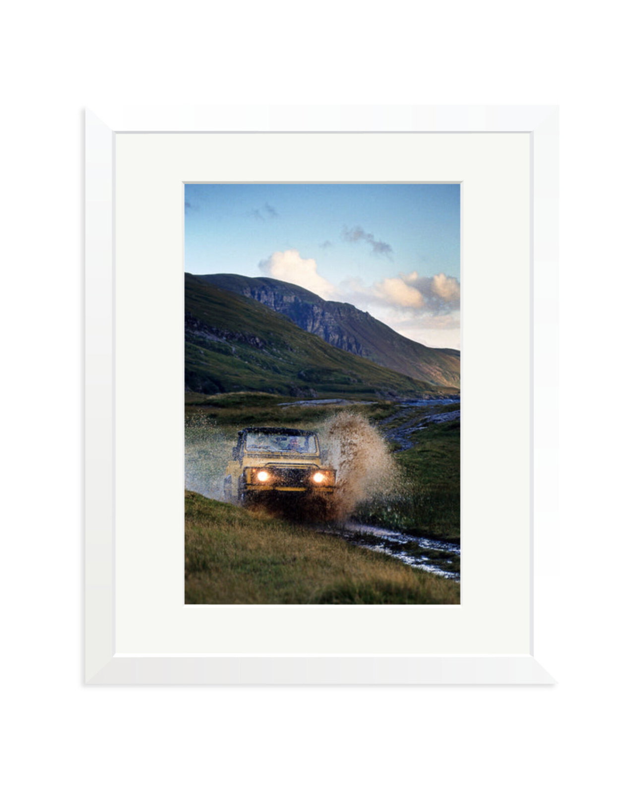 Off Road White / Medium