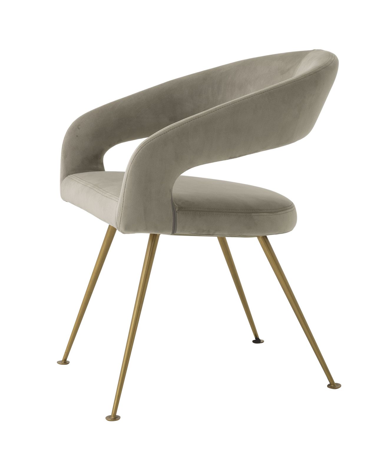 Bravo matstol savona greige velvet