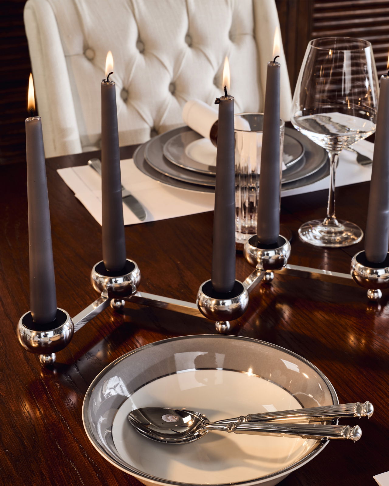 Constella Candleholder Aluminium