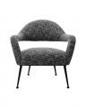 Lombardi fauteuil cambon black