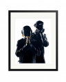Daft Punk Robot Pray Black / XL