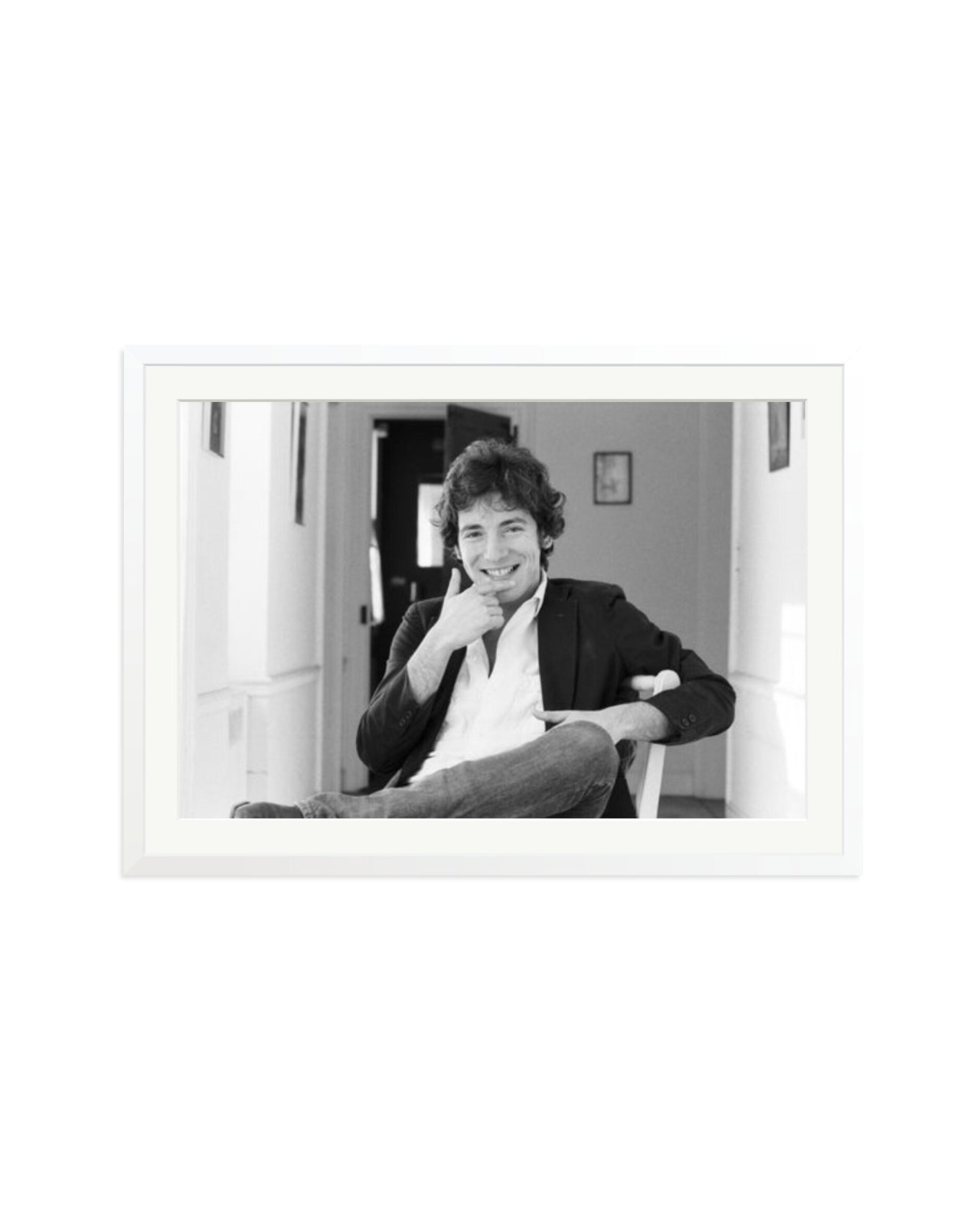 Bruce Springsteen at Home White / XXL