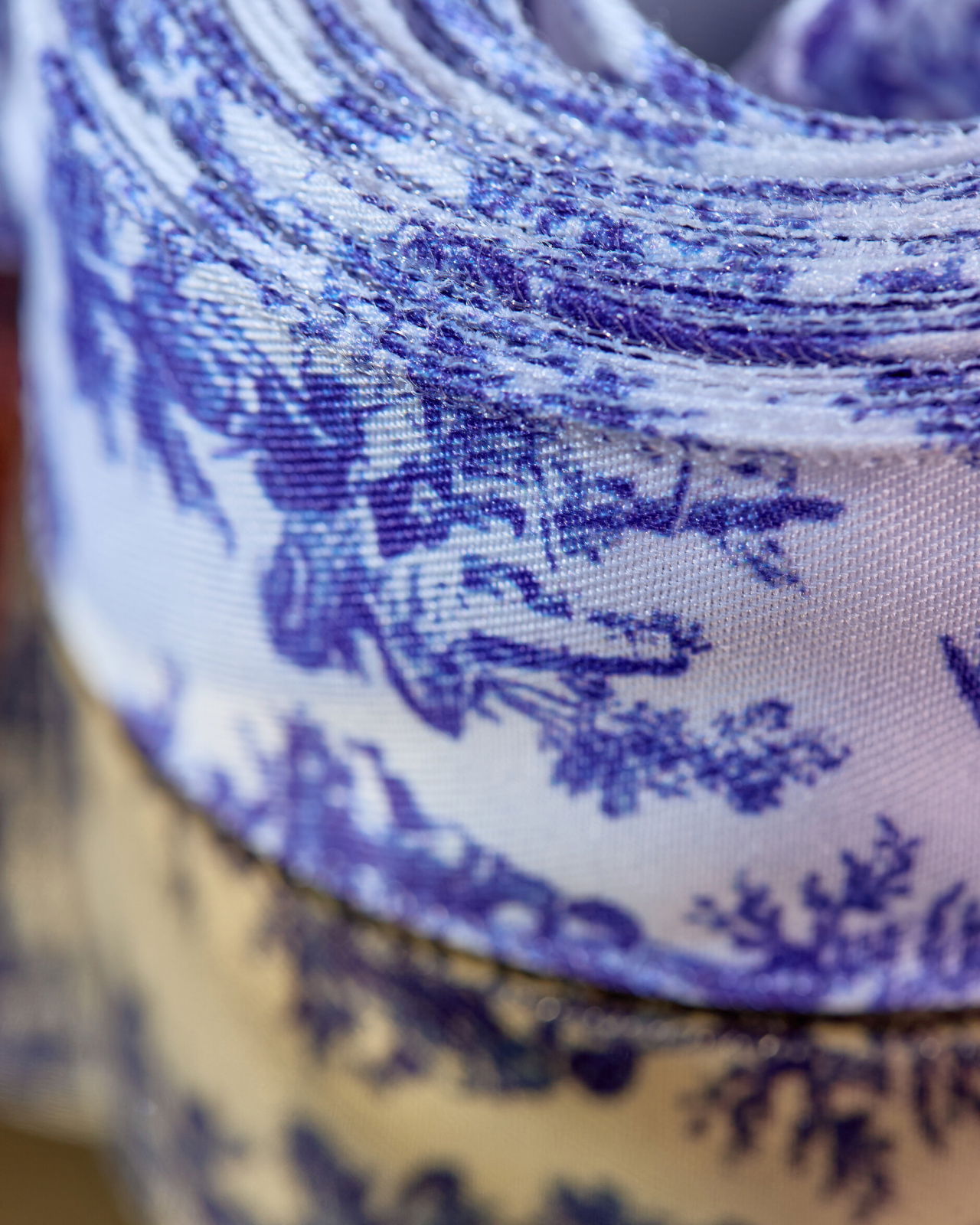 Harper textielband blauw/wit 9 m