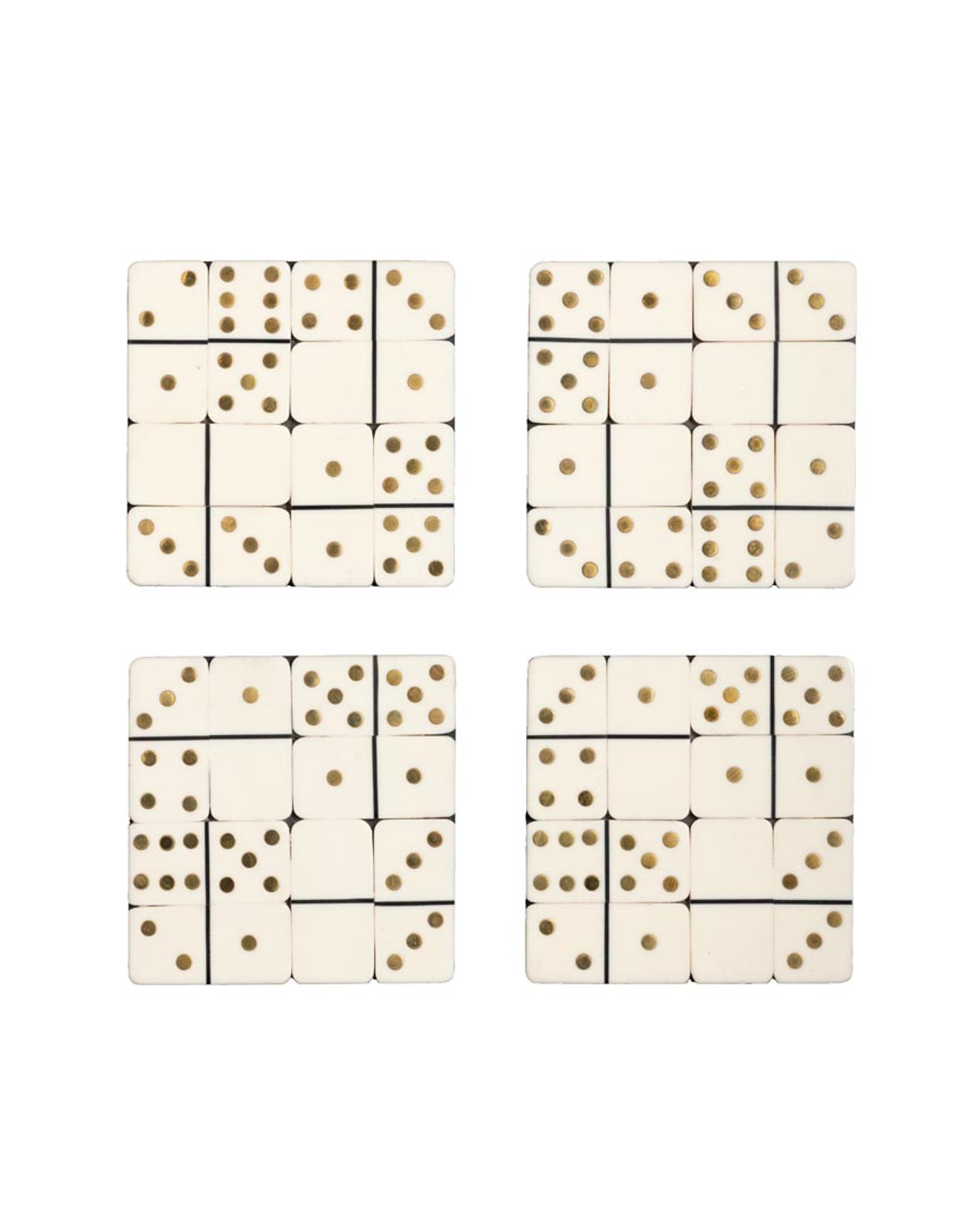 Caversham glass coasters 4-pack
