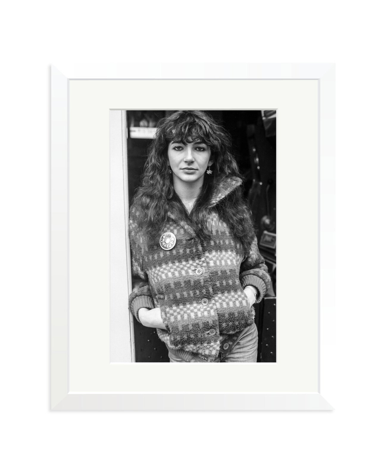 Kate Bush at the Royal Theatre, Amsterdam White / Medium