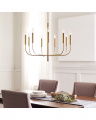 Brianna Medium Chandelier Brass