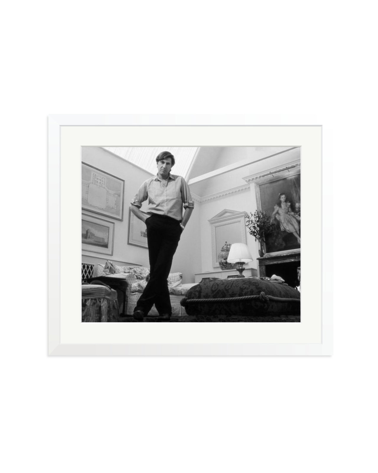 Bryan Ferry at Home White / Large