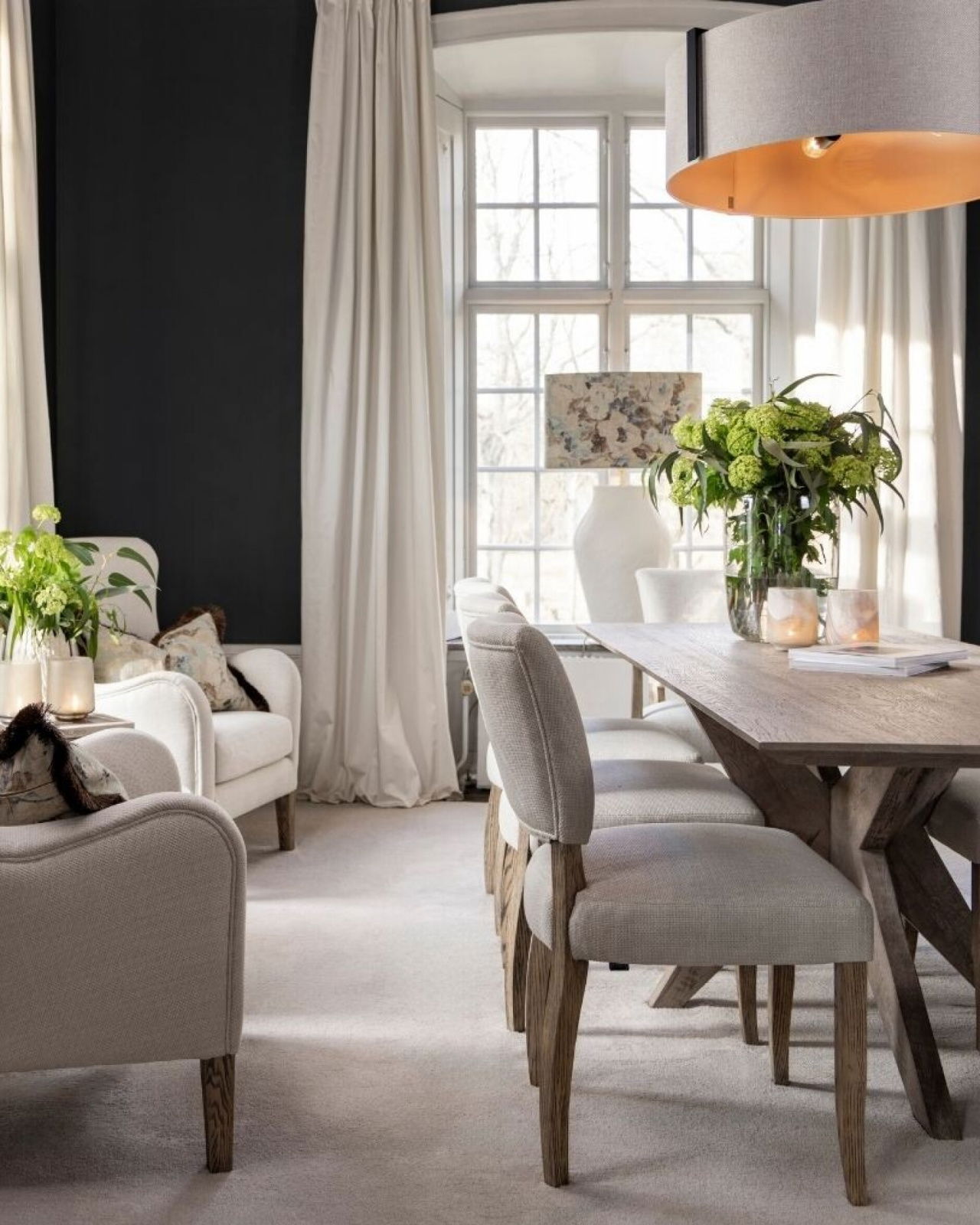 Lake Slim Dining Table Pebbles Grey