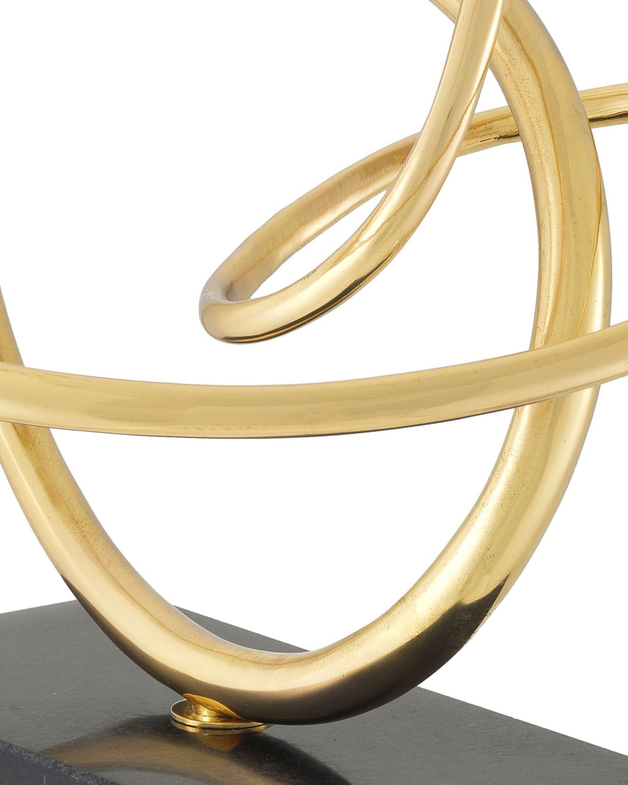 Object Frank polished brass