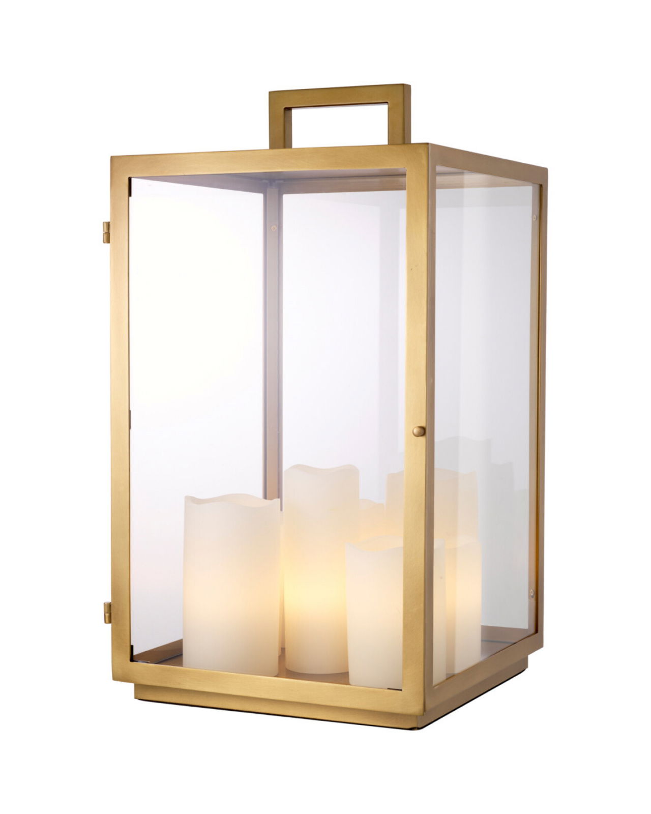 Debonair tafellamp antiek messing