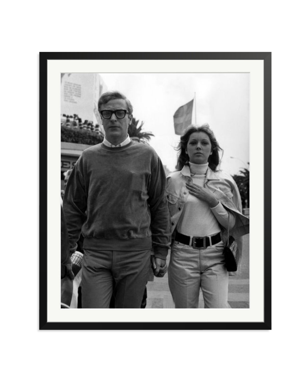 Michael Caine and Betsy Motte Black / XXL