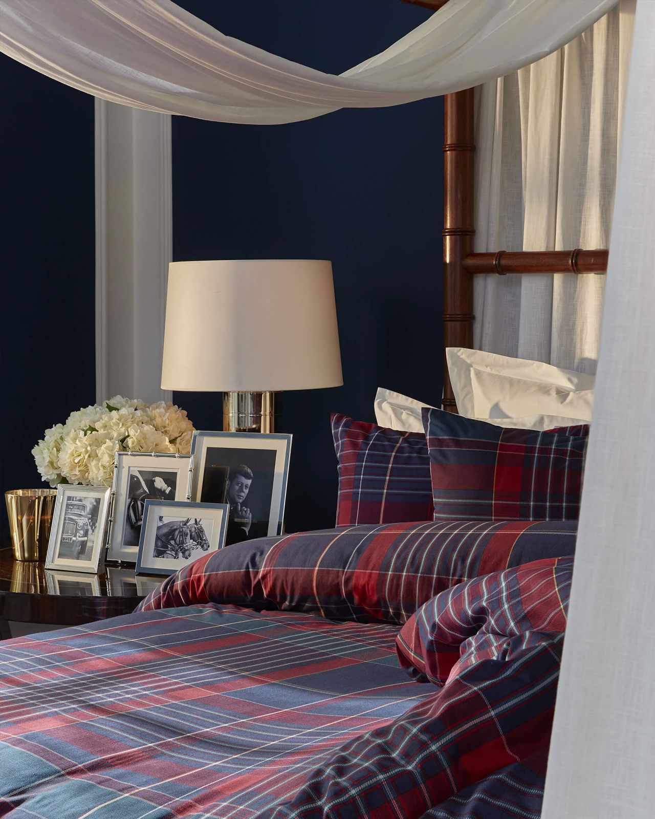 Vermont örngott rutig 2-pack