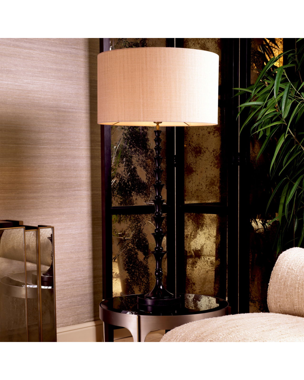 Arabella Table Lamp Piano Black