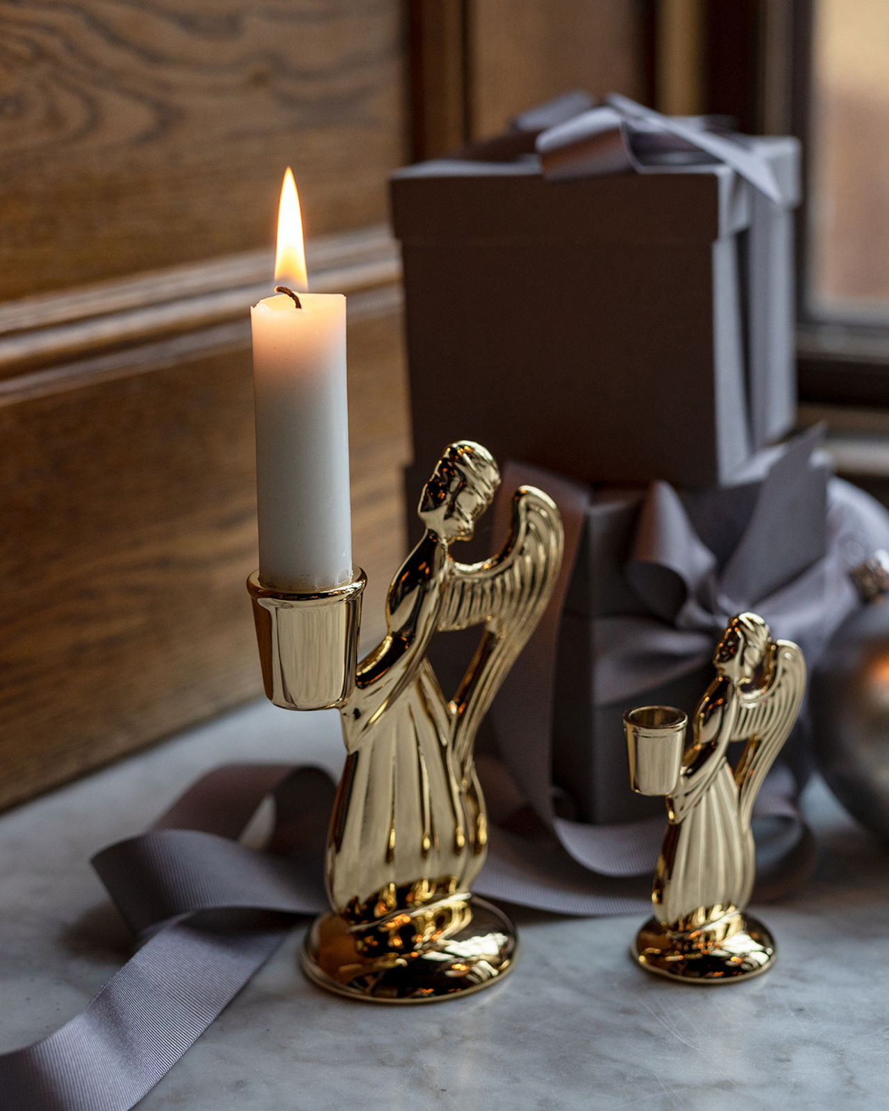 Skyddsängel mässing