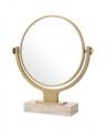 Briançon mirror antique brass