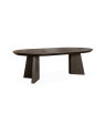 Trent Forlængeligt spisebord brun 130-250x130cm