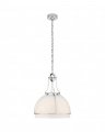 Gracie Dome Pendant Polished Nickel Large