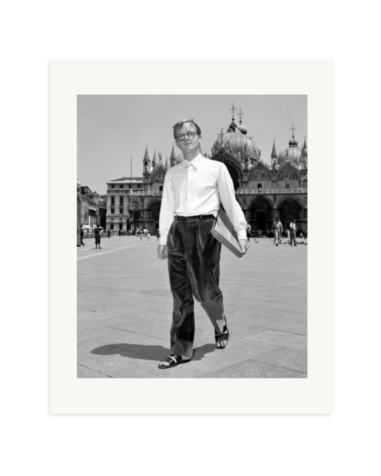 Walking in the Piazza San Marco Print Only / Medium