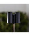 Doppia Accent Rechargeable Table Lamp Black