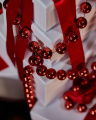 Pearl Garland Burgundy 270cm