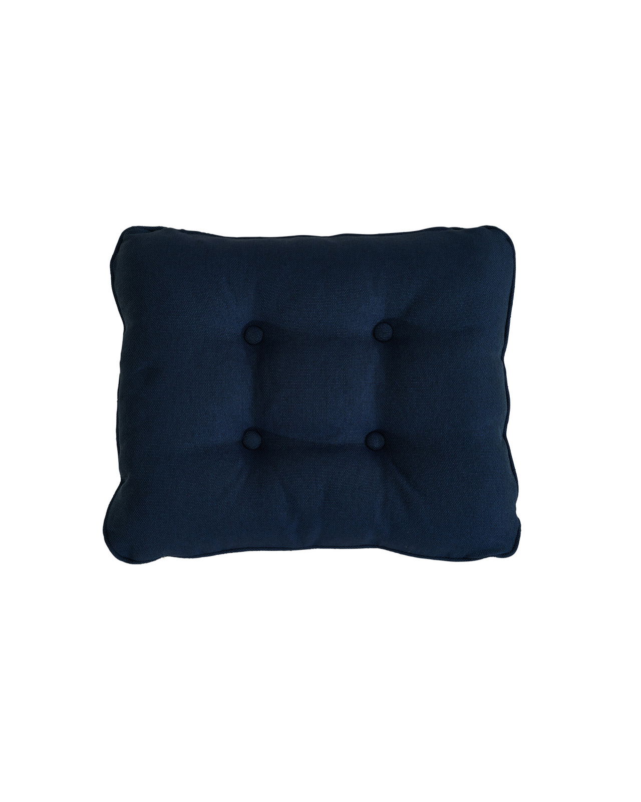 Dog bed cushion indigo