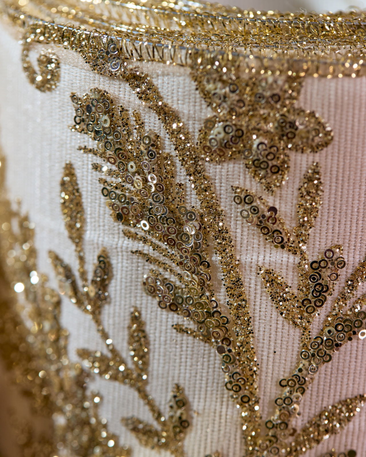 Louisa textielband goud 4,5 m