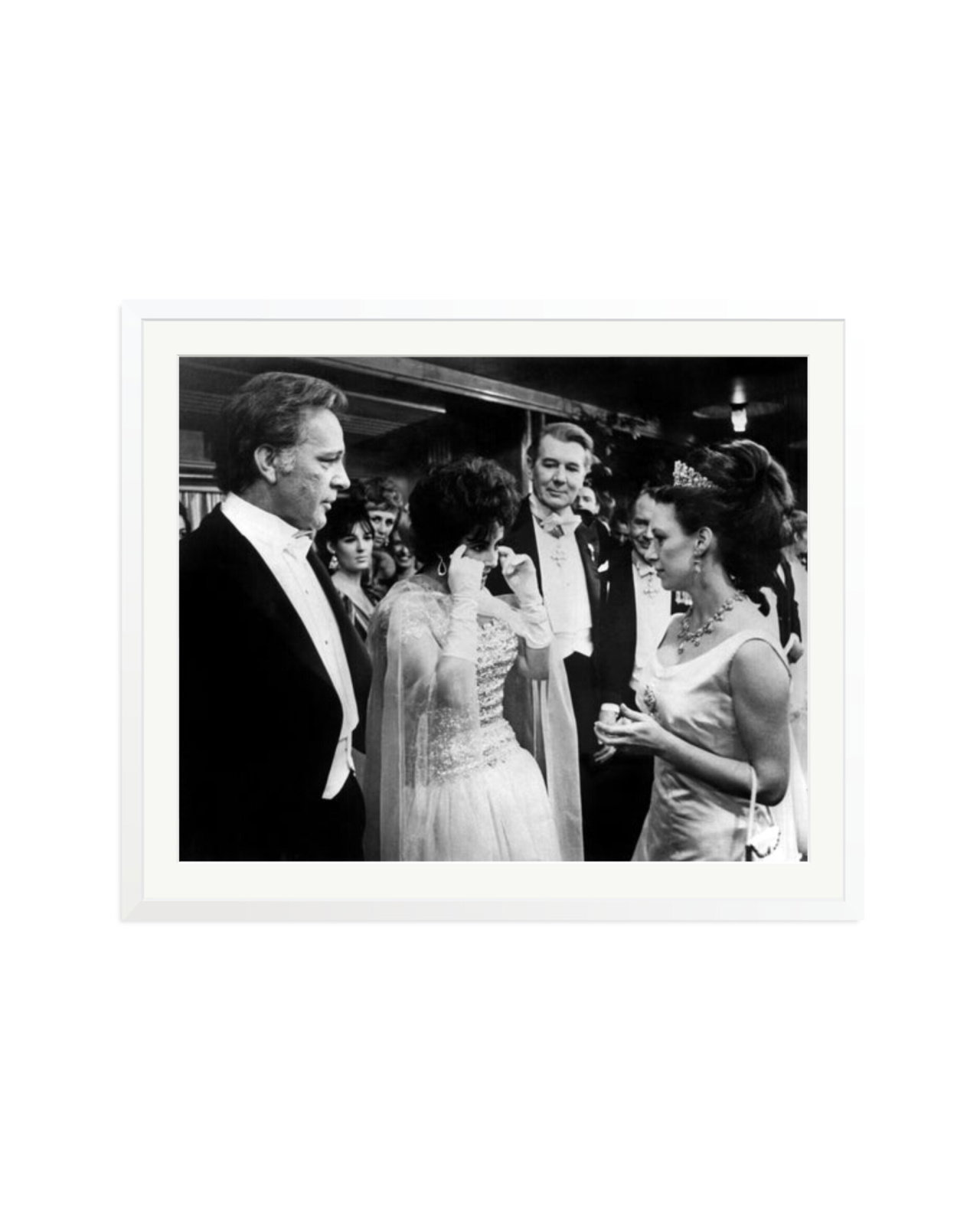 Burton, Taylor and Princess Margaret White / XXL