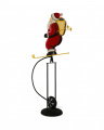 Skiing Santa Decoration