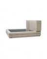 Francisco Bed Creststone Beige