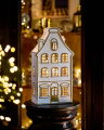 Salzburg white candle lantern