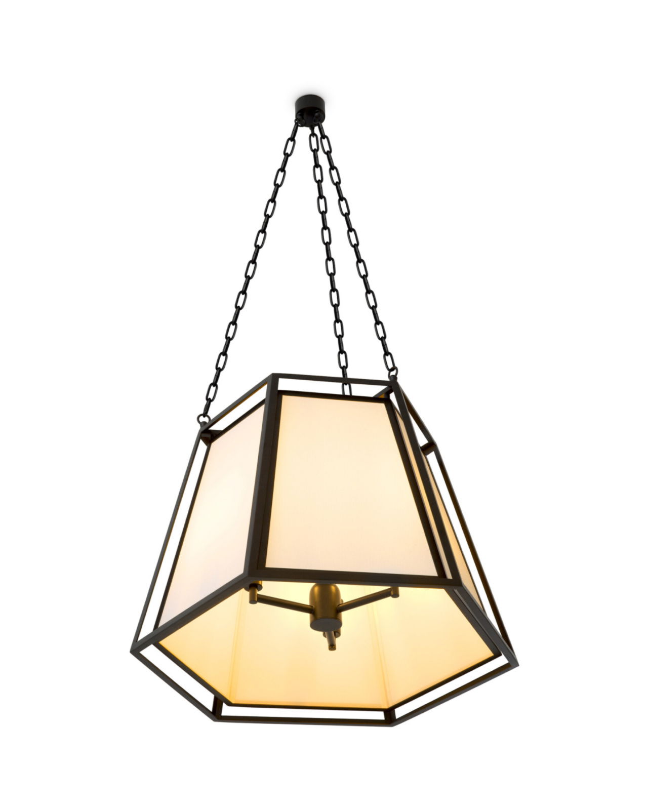 Moreno taklampa svart