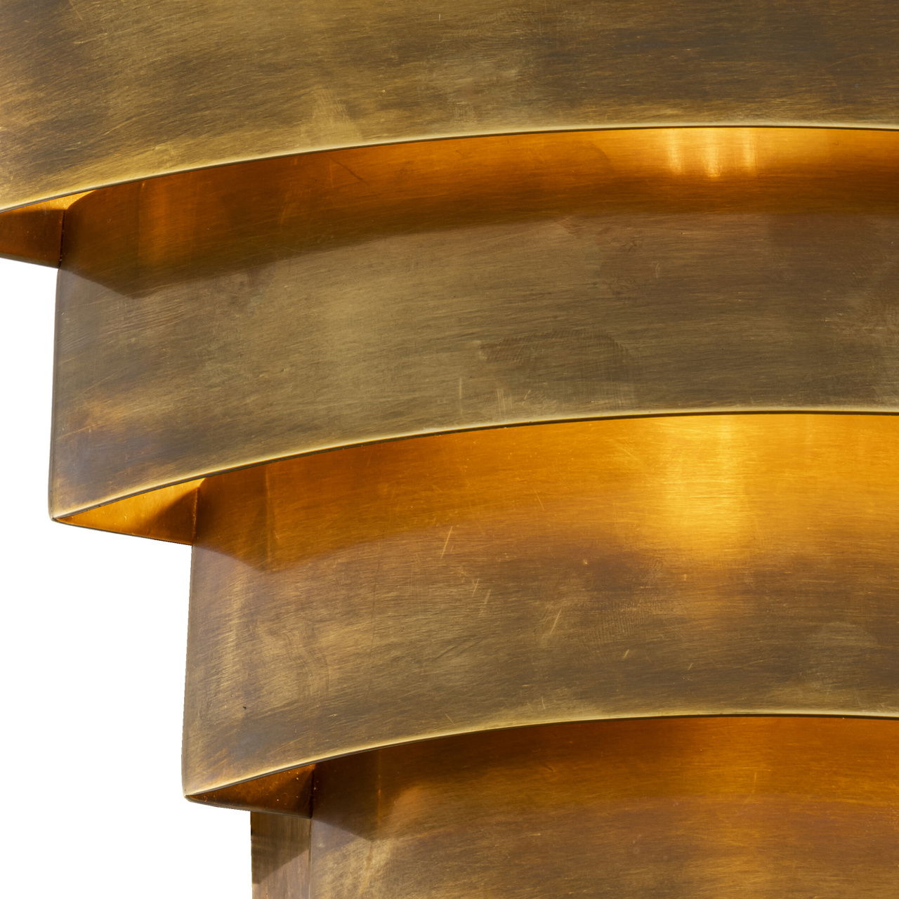 Rizzi Wall Lamp Vintage Brass Double