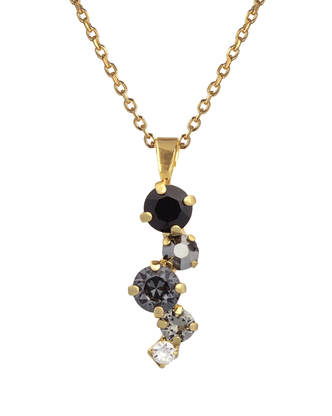 Elina necklace black combo
