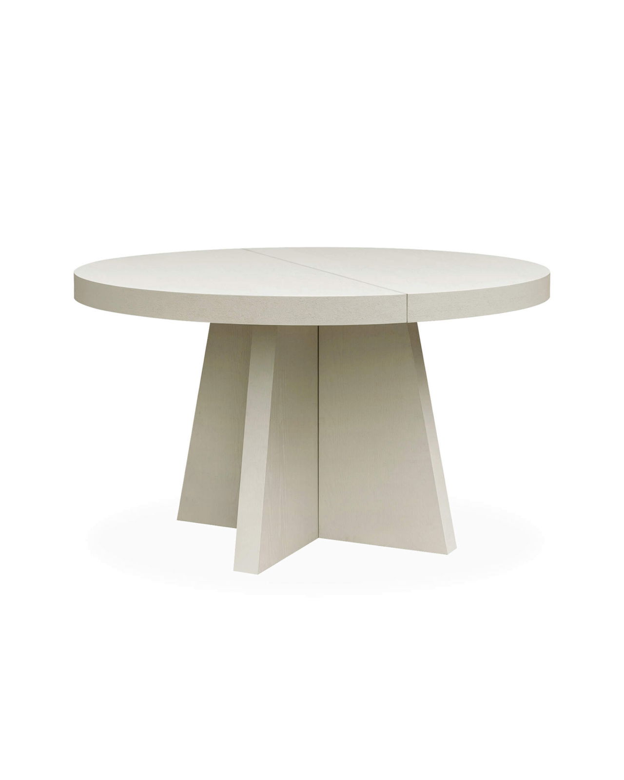 Trent Extendable Dining Table Ivory Mist 130-250x130cm