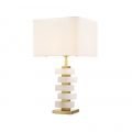 Amber Table Lamp Brass