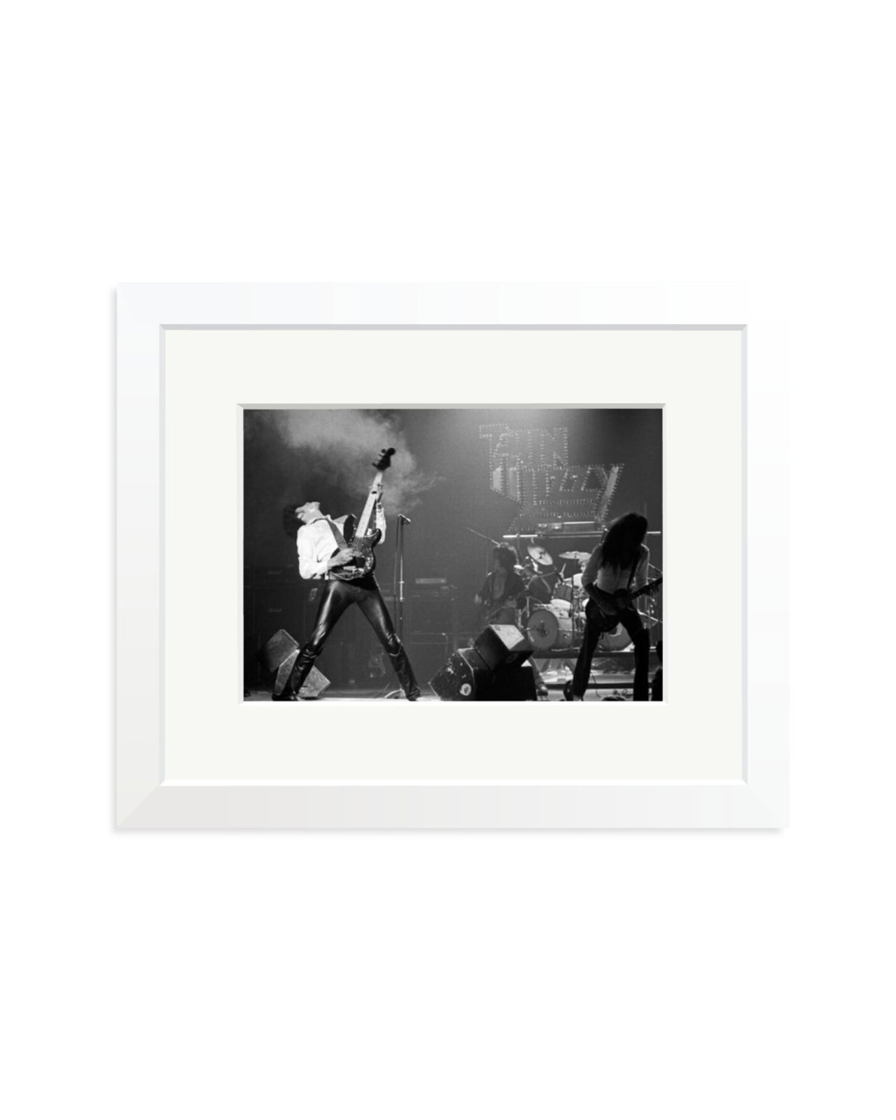 Thin Lizzy 1977 White / Small