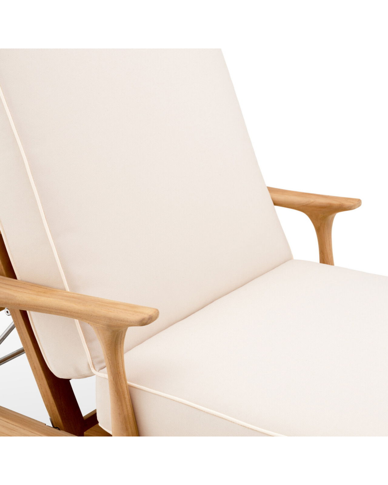 Manzo Sonnenliege Flores Off-White