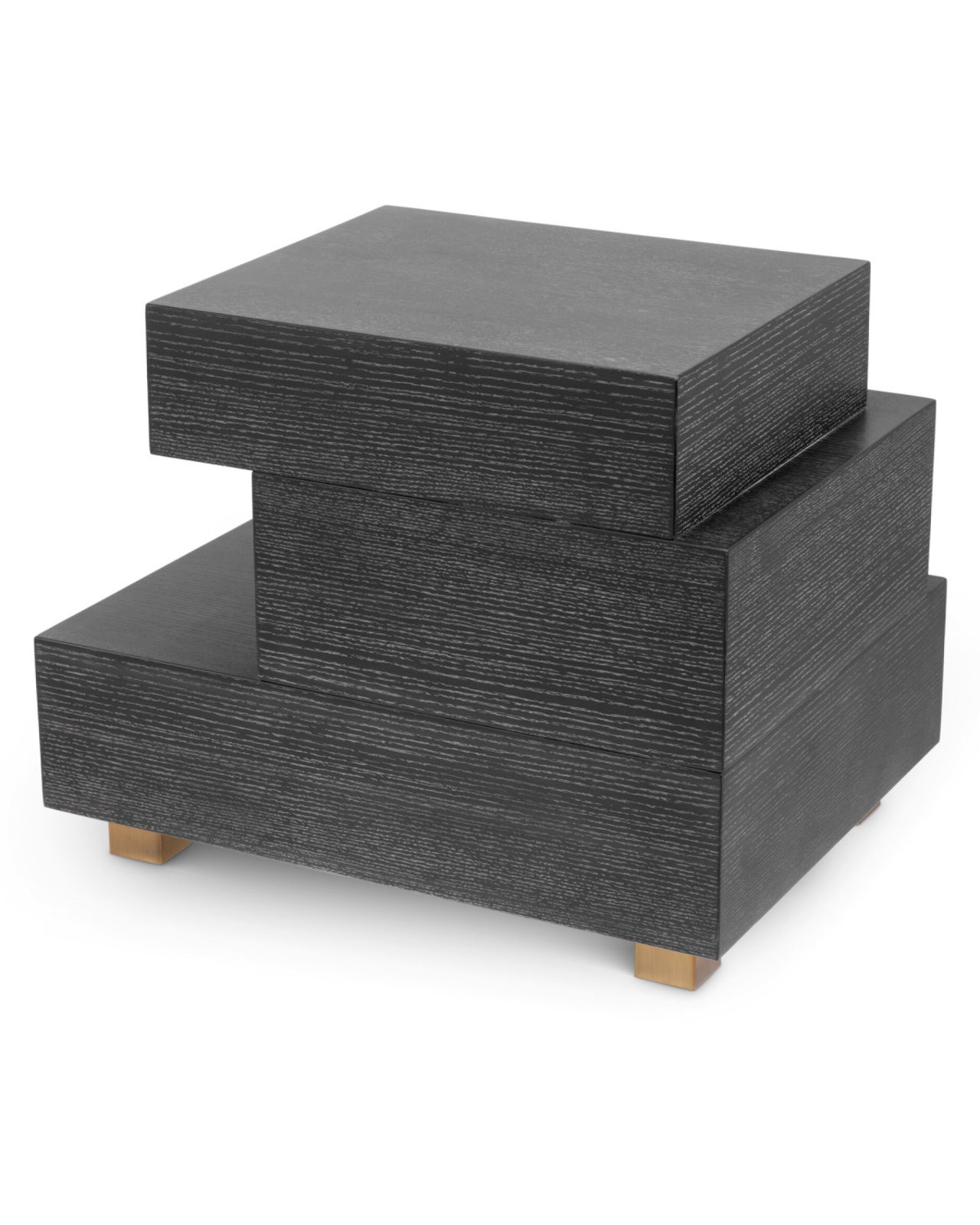 Evendale sängbord charcoal oak