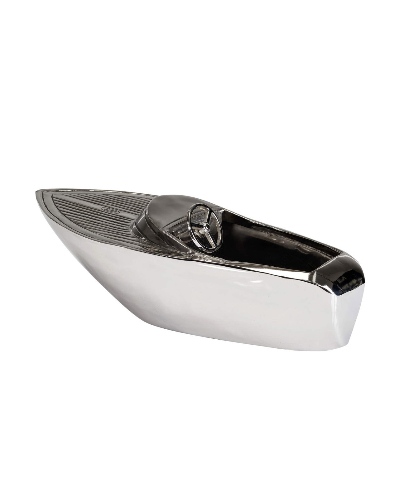 Cassis Champagne Cooler Boat Silver