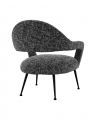 Lombardi fauteuil cambon black