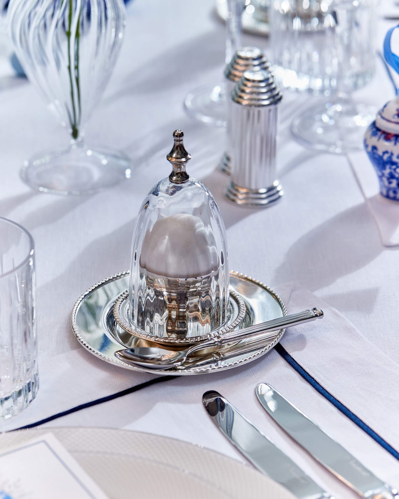 Clarell Eierbecher silber