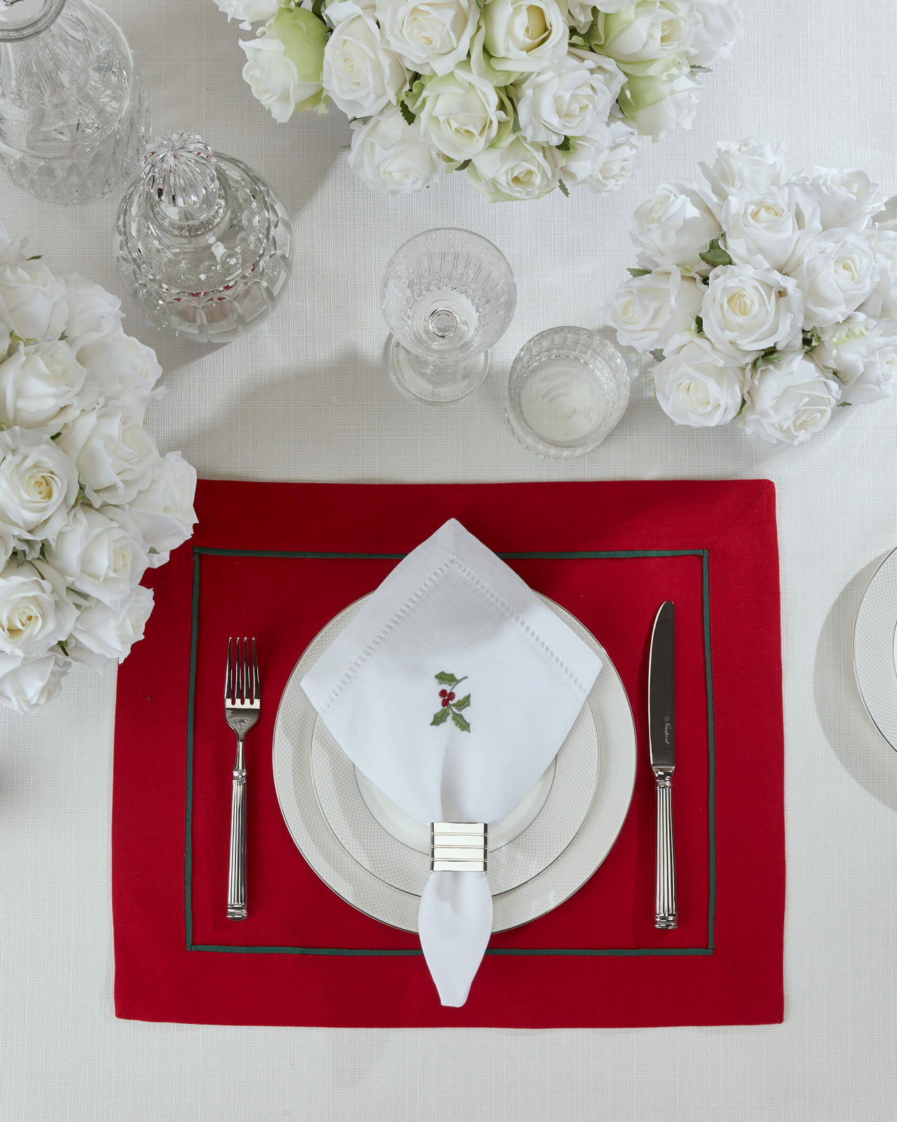 Castleford bordstablett röd