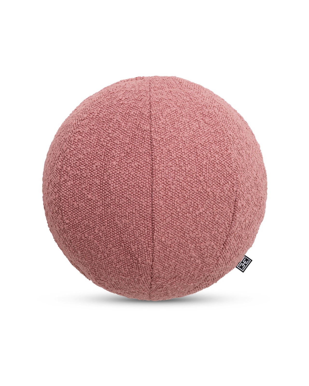 Palla kudde bouclé rose